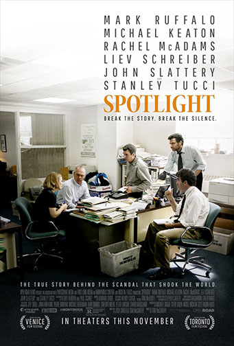 2015 (88th) Best Picture: “Spotlight”