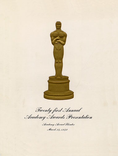 1948 (21st) Academy Award Ceremony Program