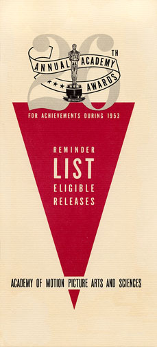 1953 (26th) Reminder List