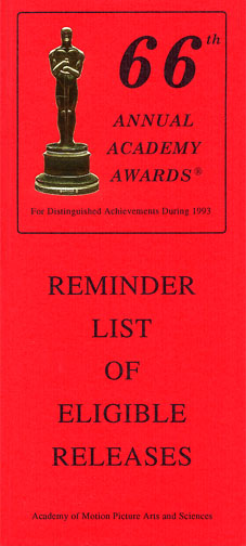 1993 (66th) Reminder List